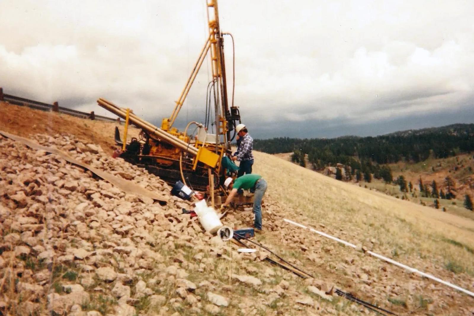 DA Smith Drilling Historical Photo