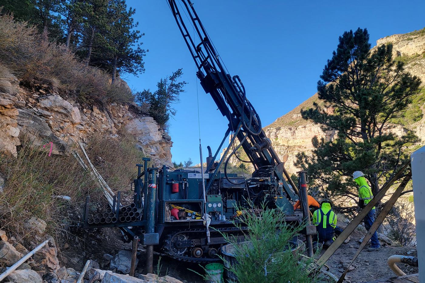 CME-55 Track Mounted Geotechnical Rig