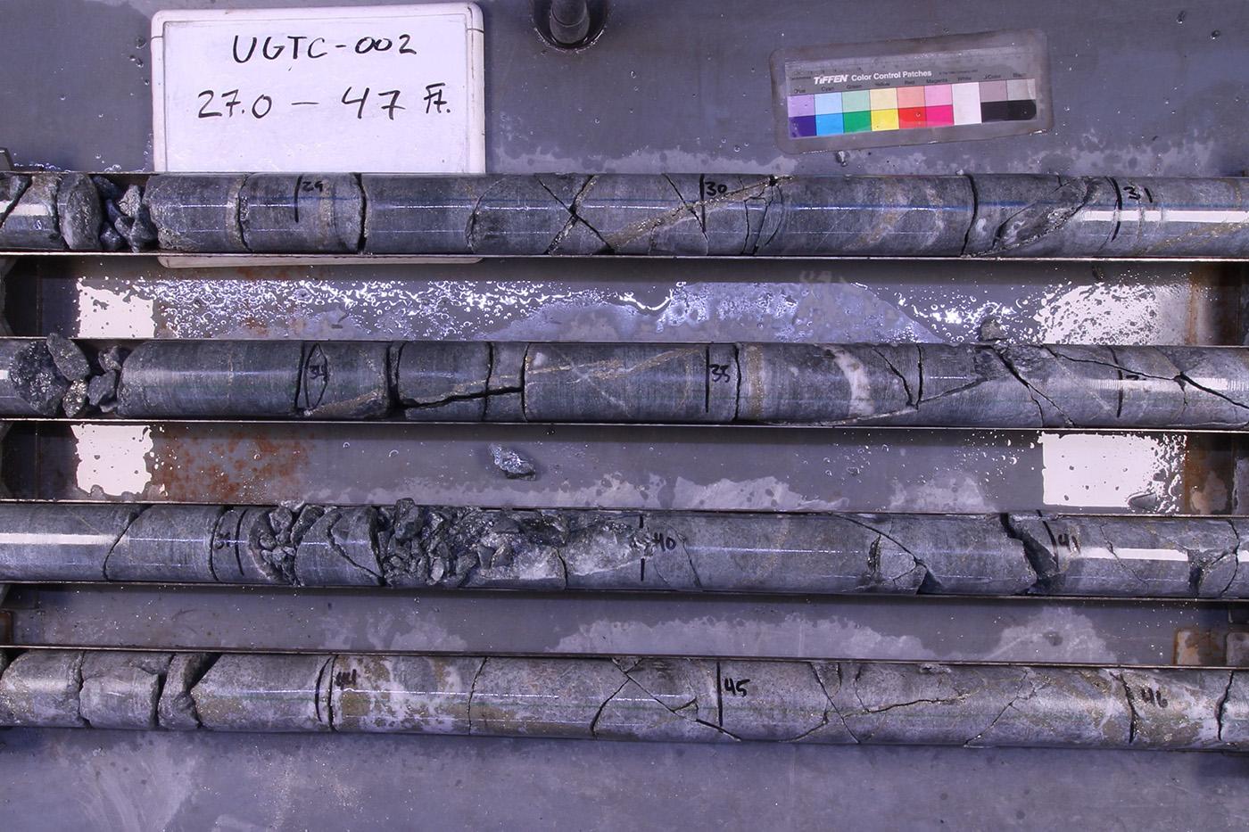 Overcoring stress measurements at Resolution Copper