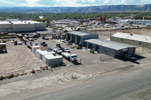 DA Smith Buildings Aerial View